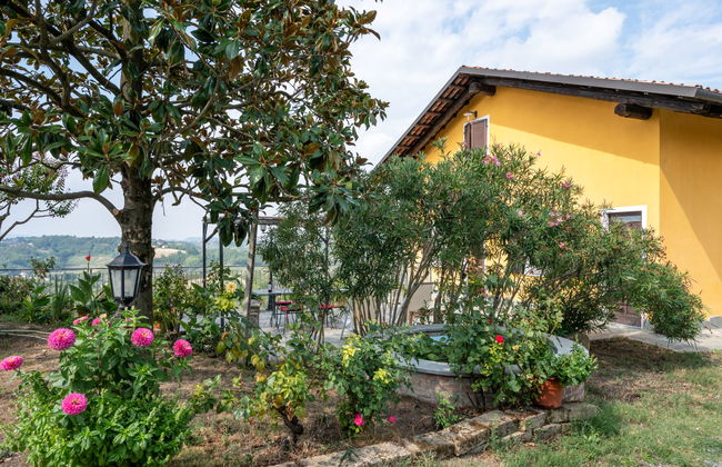 Apartamento de 2 quartos em Vinchio com piscina e jardim - Foto 35