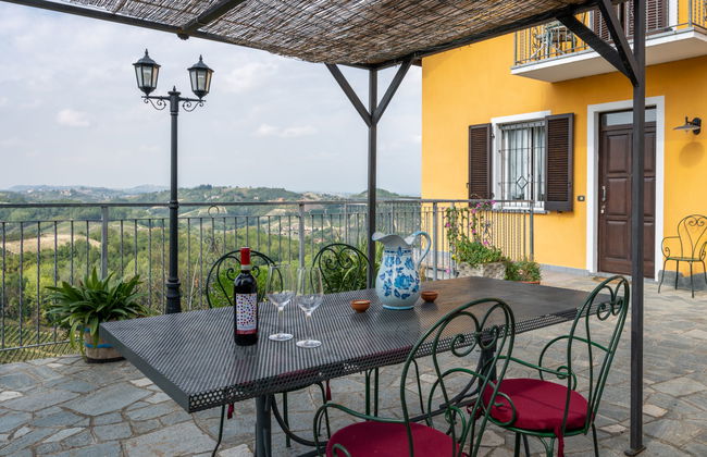 Apartamento de 2 quartos em Vinchio com piscina e jardim - Foto 30