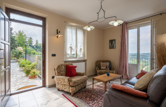 Apartamento de 2 quartos em Vinchio com piscina e jardim - Foto 4
