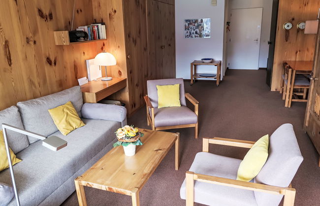 Apartamento de 2 quartos em Disentis/Mustér com piscina e jardim - Foto 6