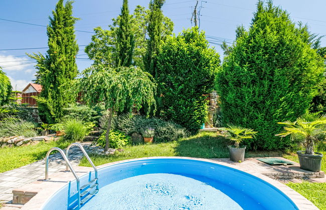 Casa de 4 quartos em Ábrahámhegy com piscina privada e jardim - Foto 36