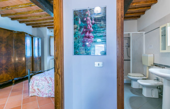 Apartamento de 2 quartos em Pelago com piscina e jardim - Foto 22