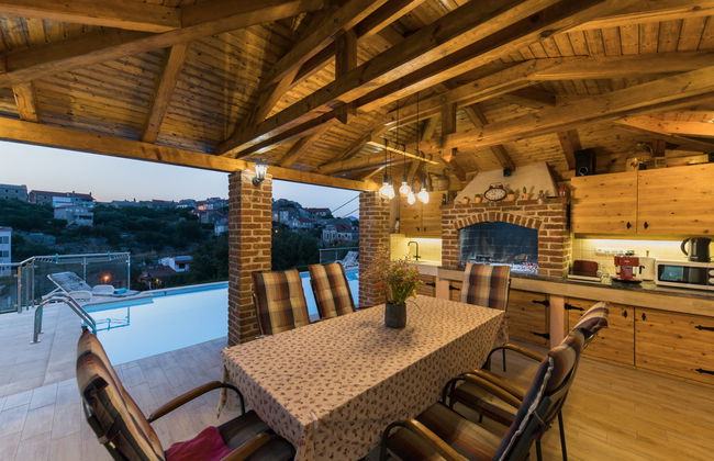 Casa de 3 quartos em Zadar com piscina privada e terraço - Foto 57