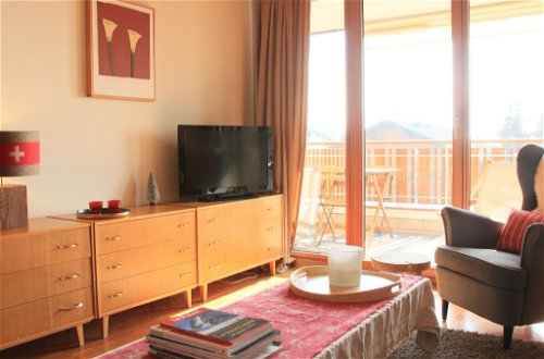 Foto 13 - Apartamento de 2 habitaciones en Ollon con vistas a la montaña