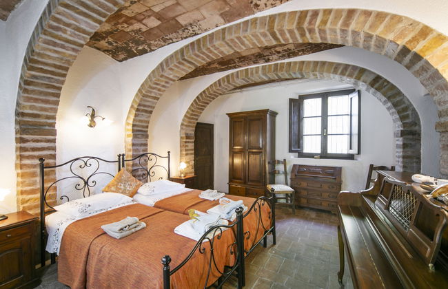 Casa de 6 quartos em San Gimignano com piscina privada e jardim - Foto 13