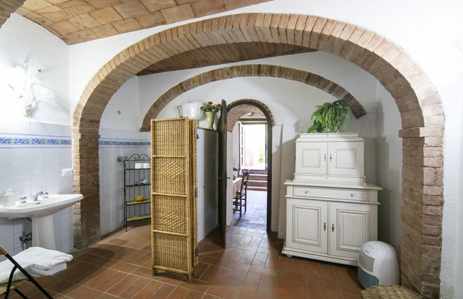 Casa de 6 quartos em San Gimignano com piscina privada e jardim - Foto 18