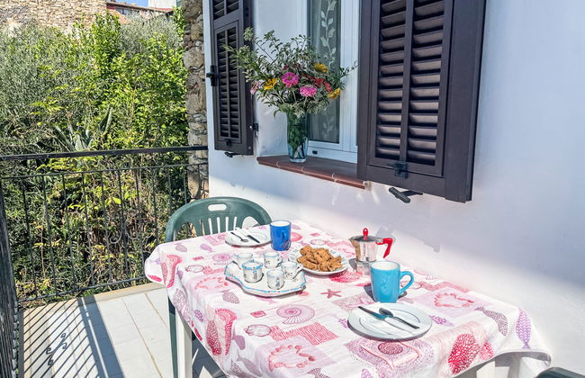 Casa de 2 quartos em Dolcedo com jardim e terraço - Foto 24