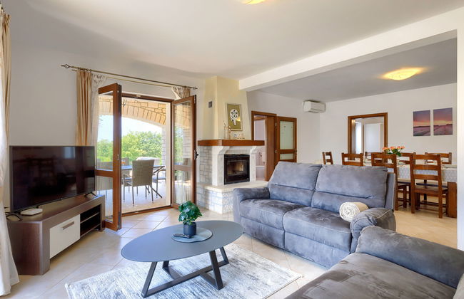 Casa de 5 quartos em Sveti Lovreč com piscina privada e jardim - Foto 6