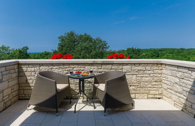 Casa de 5 quartos em Sveti Lovreč com piscina privada e jardim - Foto 26