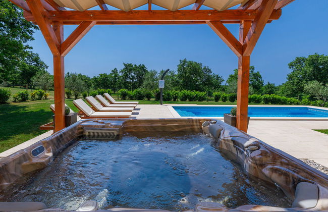 Casa de 5 quartos em Sveti Lovreč com piscina privada e jardim - Foto 21