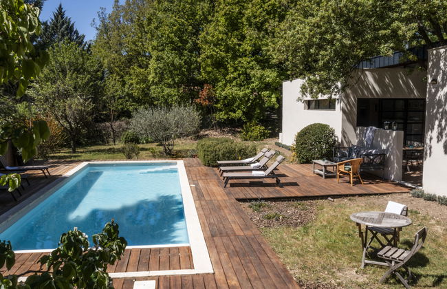 Casa de 4 quartos em Saignon com piscina privada e jardim - Foto 28