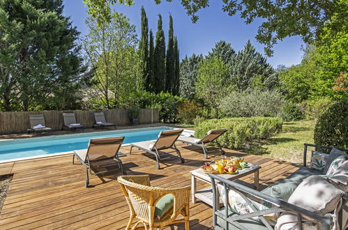 Foto 35 - Casa con 3 camere da letto a Saignon con piscina privata e giardino