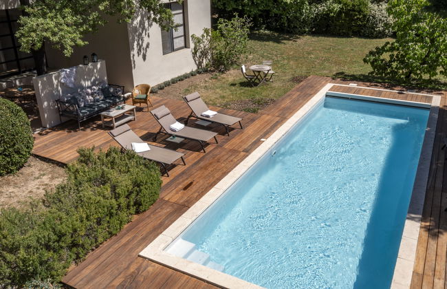 Casa de 4 quartos em Saignon com piscina privada e jardim - Foto 24
