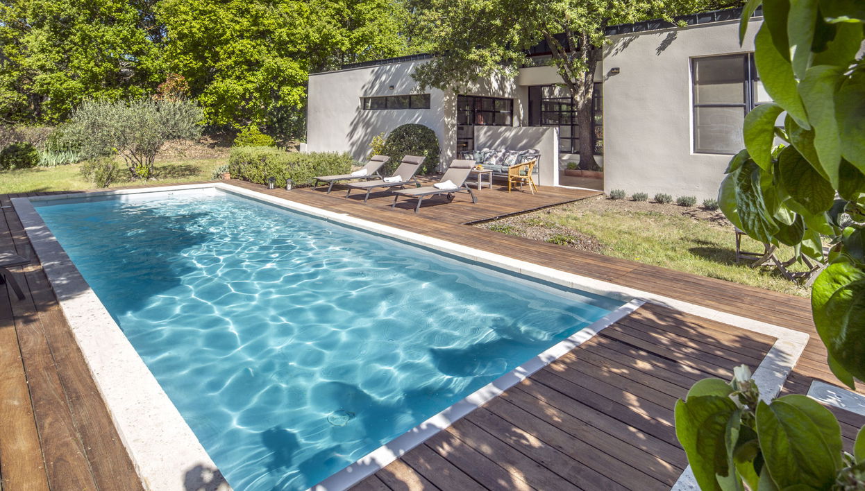 Casa de 4 quartos em Saignon com piscina privada e jardim - Foto 1