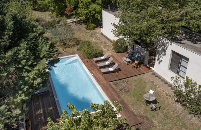 Casa de 4 quartos em Saignon com piscina privada e jardim - Foto 27