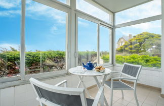 Photo 1 - Appartement de 2 chambres à Saint-Pierre-Quiberon avec jardin et vues à la mer