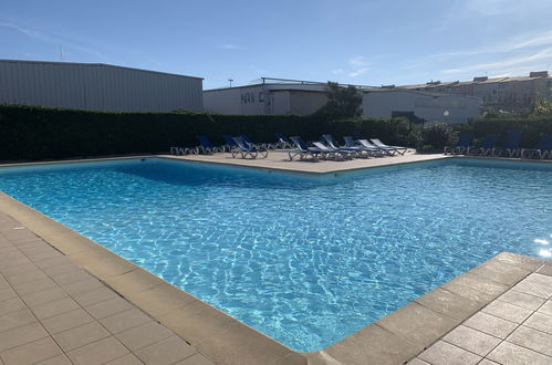 Foto 15 - Apartamento de 1 quarto em Agde com piscina privada e vistas do mar