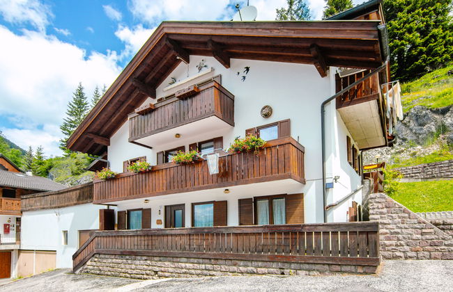 Apartamento de 3 quartos em Campitello di Fassa com terraço - Foto 1