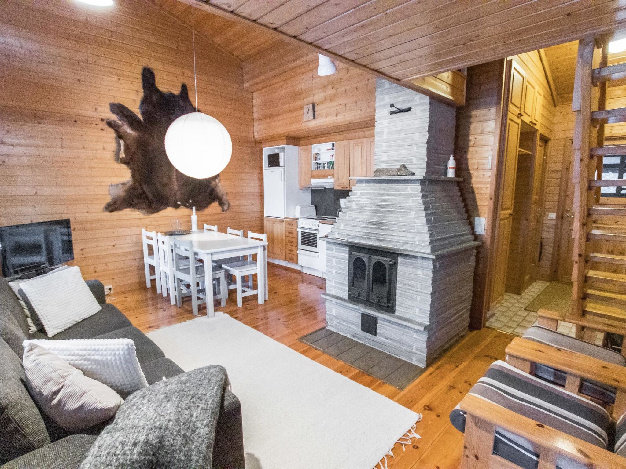 Foto 1 - Casa de 2 quartos em Kolari com sauna e vista para a montanha