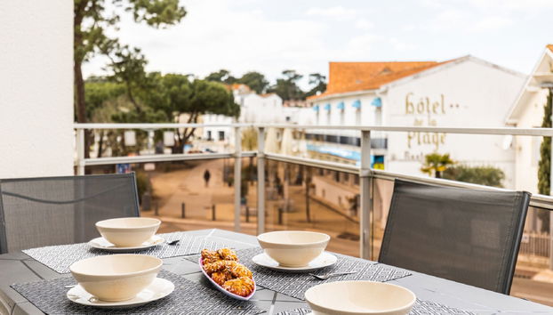 Apartment mit 1 Schlafzimmer in Saint-Palais-sur-Mer mit terrasse - Foto 2