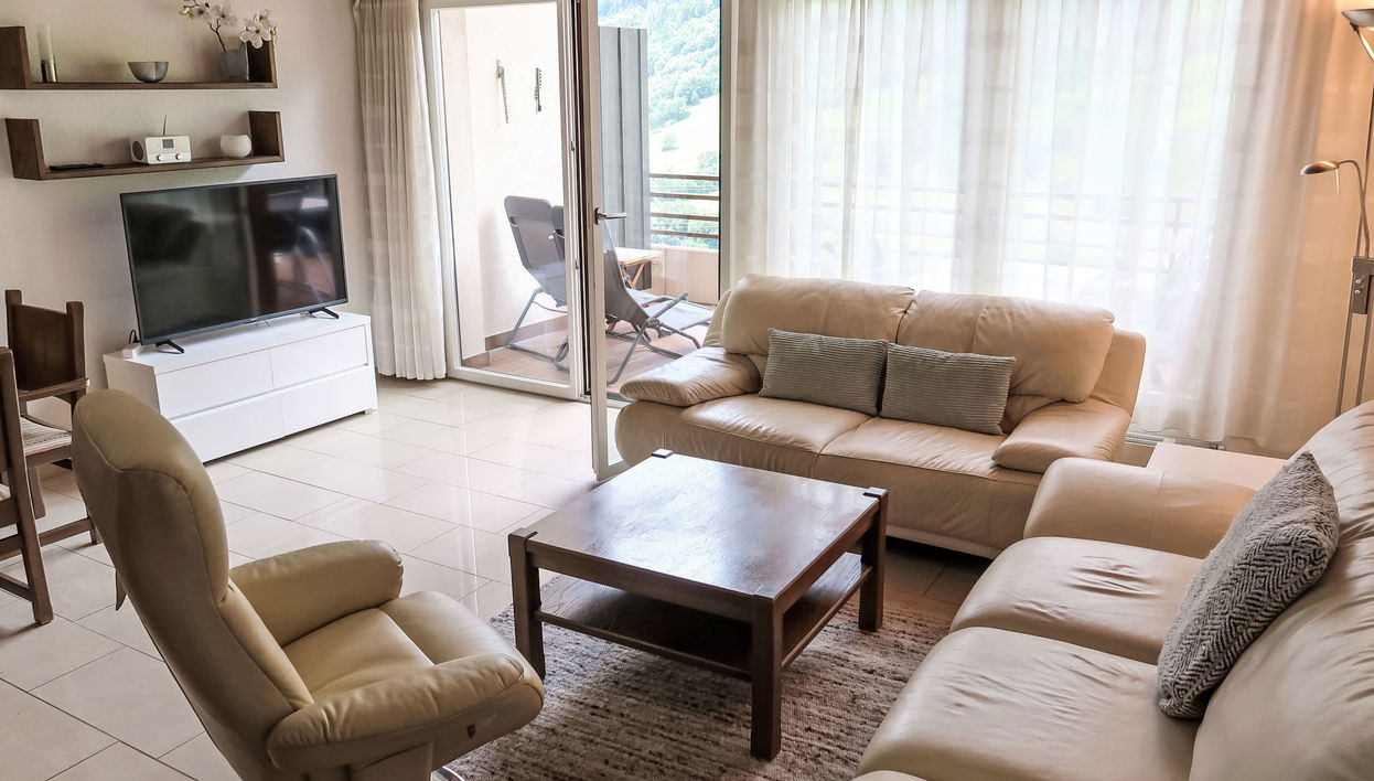 Apartment mit 4 Schlafzimmern in Leukerbad - Foto 1