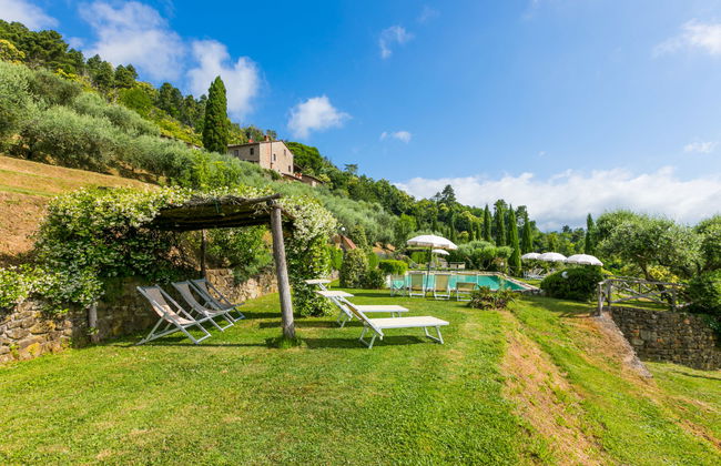Apartamento de 3 quartos em Pescia com piscina e jardim - Foto 41