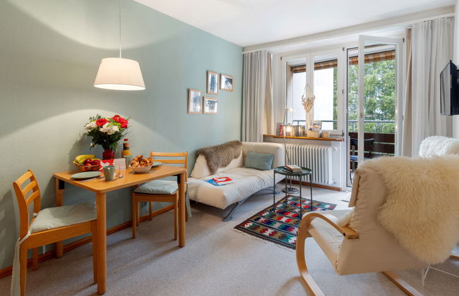 Apartamento de 1 quarto em Davos com sauna - Foto 3