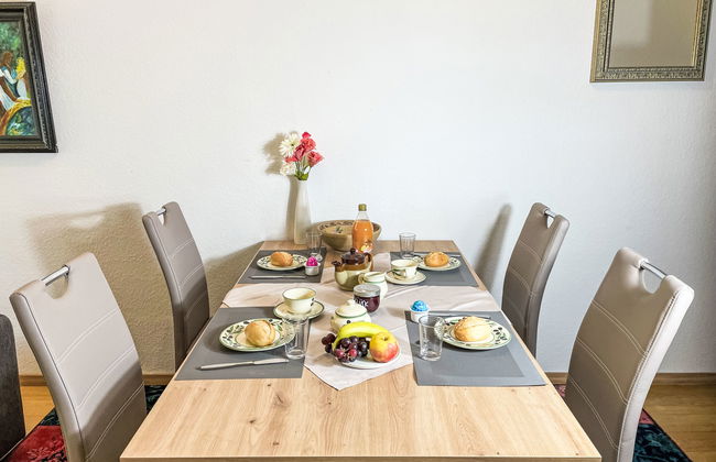 Apartamento de 1 quarto em Glowe com jardim e terraço - Foto 2