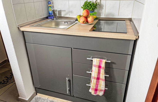 Apartamento de 1 quarto em Glowe com jardim e terraço - Foto 14