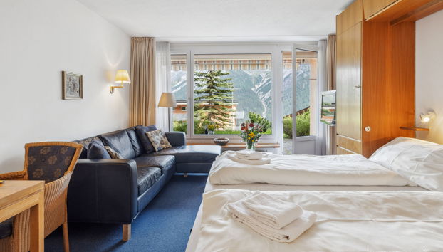 Apartment mit 1 Schlafzimmer in Arosa mit garten - Foto 4
