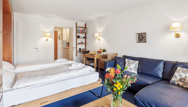 Apartment mit 1 Schlafzimmer in Arosa mit garten - Foto 2