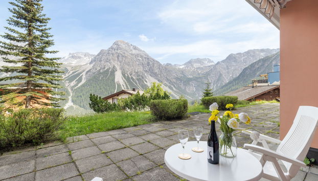 Apartment mit 1 Schlafzimmer in Arosa mit garten - Foto 5