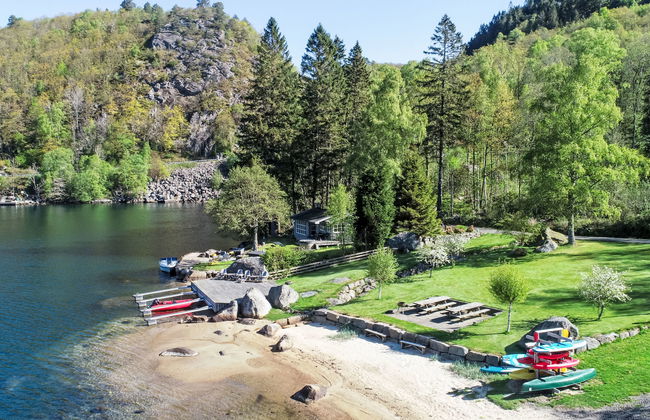Haus mit 3 Schlafzimmern in Lyngdal mit garten und terrasse - Foto 20