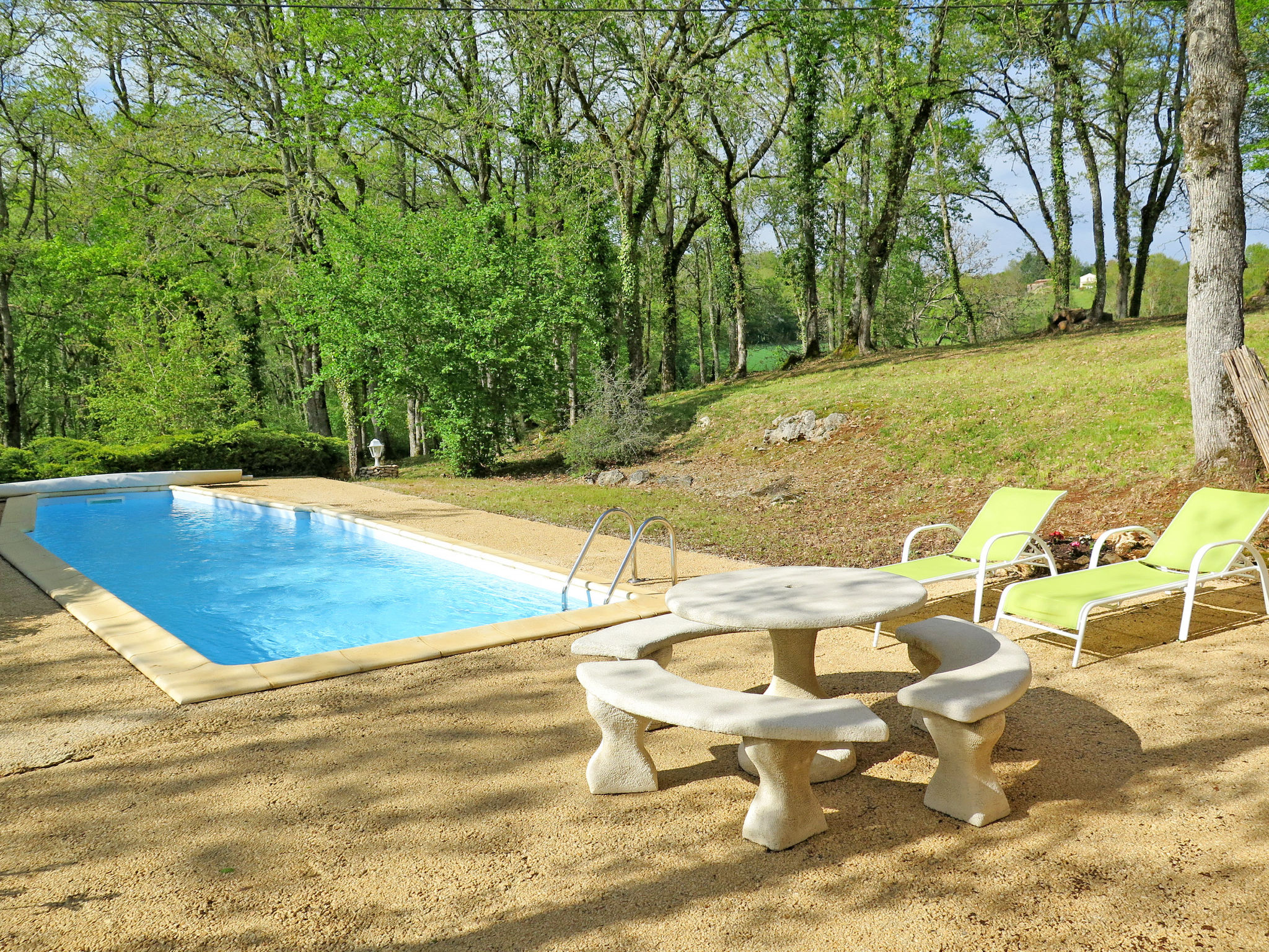 Foto 24 - Casa con 2 camere da letto a Blanquefort-sur-Briolance con piscina privata e terrazza