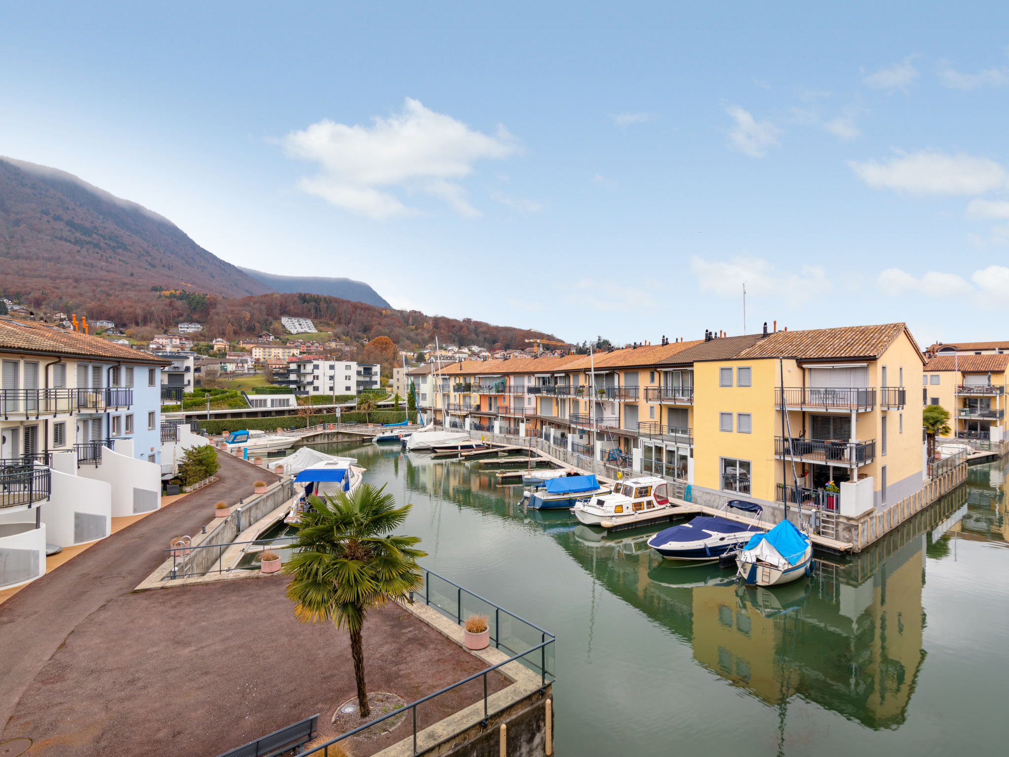 Foto 15 - Apartamento de 1 quarto em Port-Valais com vista para a montanha