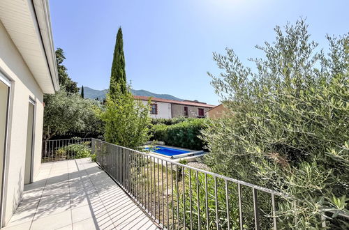 Foto 30 - Haus mit 2 Schlafzimmern in Montesquieu-des-Albères mit privater pool und garten