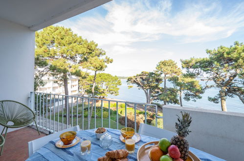 Photo 1 - Appartement de 2 chambres à Carnac avec terrasse et vues à la mer