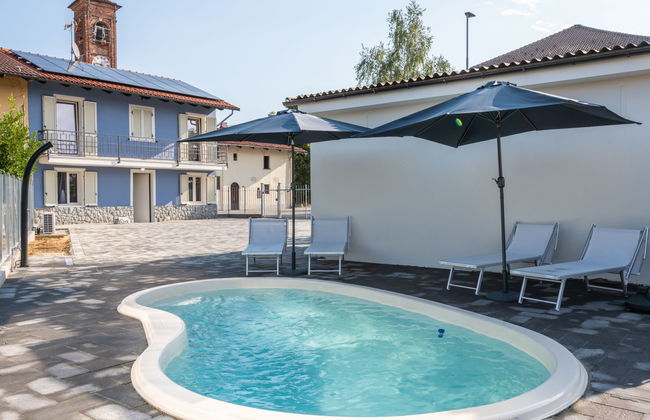 Casa de 2 quartos em Cherasco com piscina privada e jardim - Foto 21