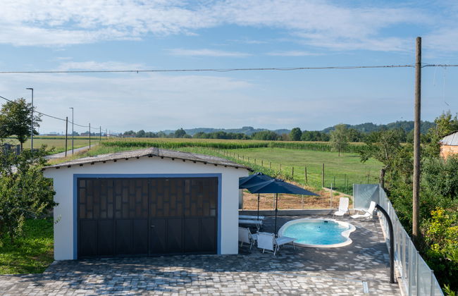 Casa de 2 quartos em Cherasco com piscina privada e jardim - Foto 19