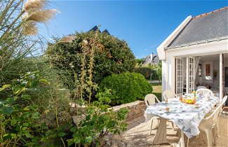 Foto 2 - Casa con 3 camere da letto a Saint-Pierre-Quiberon con giardino e vista mare