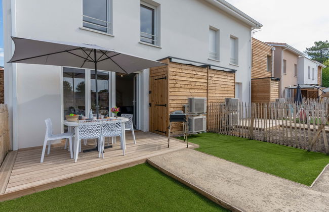 Apartamento de 2 quartos em Mimizan com piscina e terraço - Foto 2