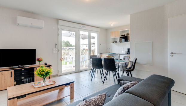 Apartamento de 2 quartos em Mimizan com piscina e terraço - Foto 5