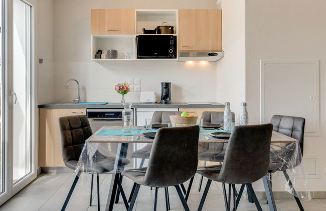 Apartamento de 2 quartos em Mimizan com piscina e terraço - Foto 7