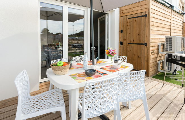 Apartamento de 2 quartos em Mimizan com piscina e terraço - Foto 1
