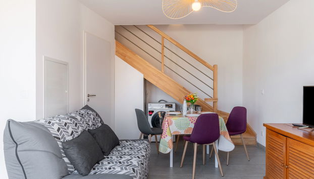 Apartment mit 2 Schlafzimmern in Mimizan mit schwimmbad und terrasse - Foto 4