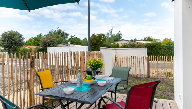Apartment mit 2 Schlafzimmern in Mimizan mit schwimmbad und terrasse - Foto 2