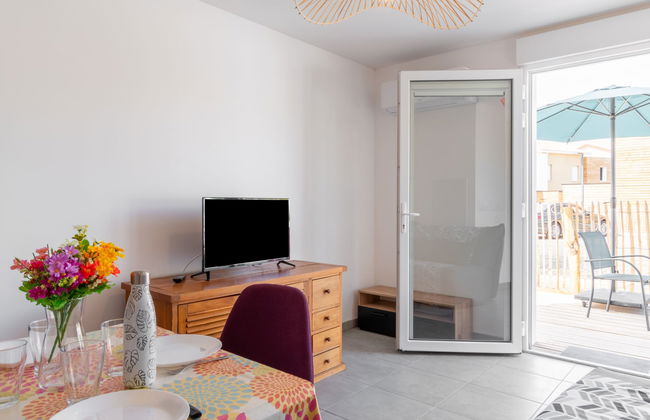 Apartamento de 2 quartos em Mimizan com piscina e terraço - Foto 8