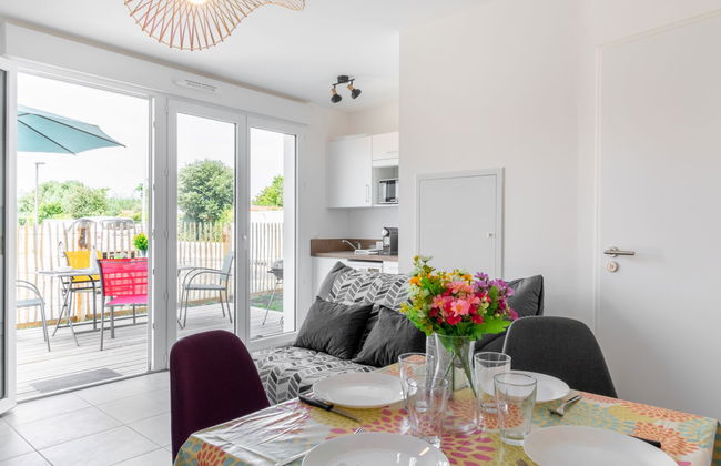 Apartamento de 2 quartos em Mimizan com piscina e terraço - Foto 3