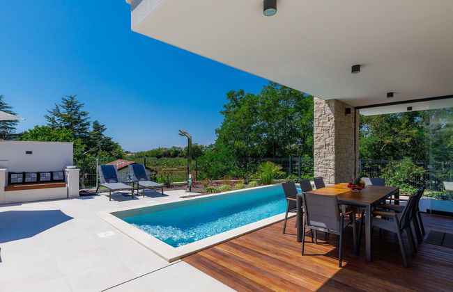 Casa de 4 quartos em Umag com piscina privada e terraço - Foto 16