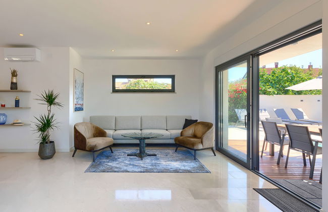 Casa de 4 quartos em Umag com piscina privada e terraço - Foto 12